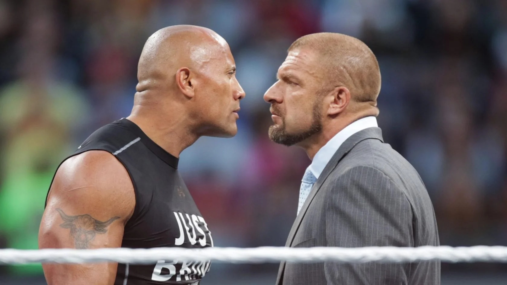 A Confrontation for the Ages: Triple H and The Rock